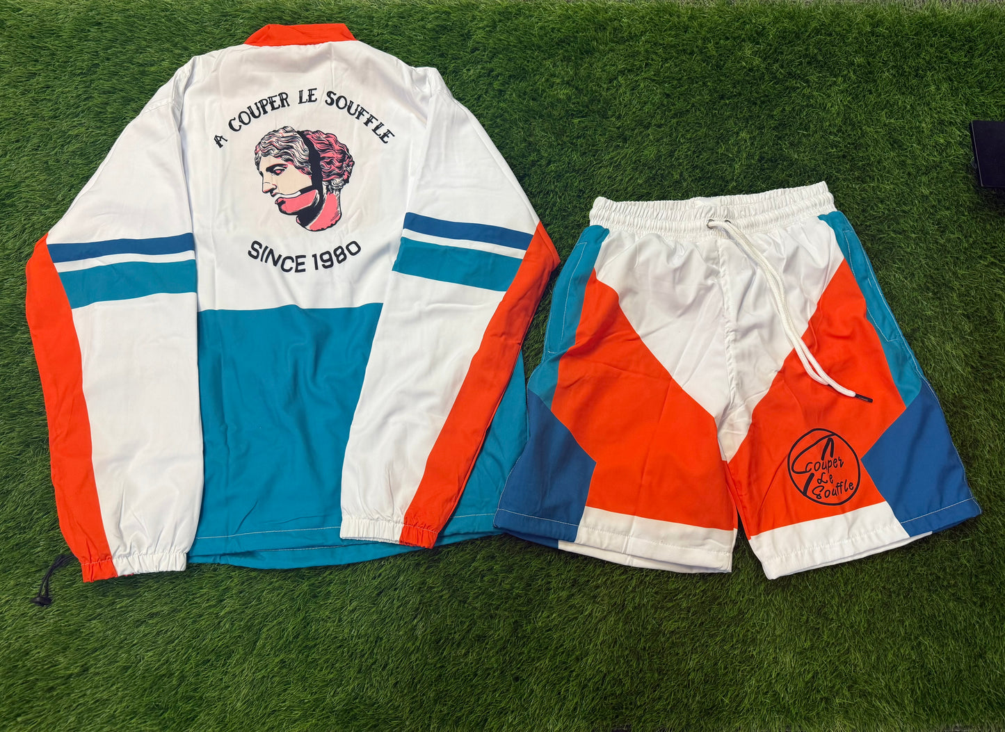 A Couper Le Souffle Unisex 2 Piece Sets Windbreaker