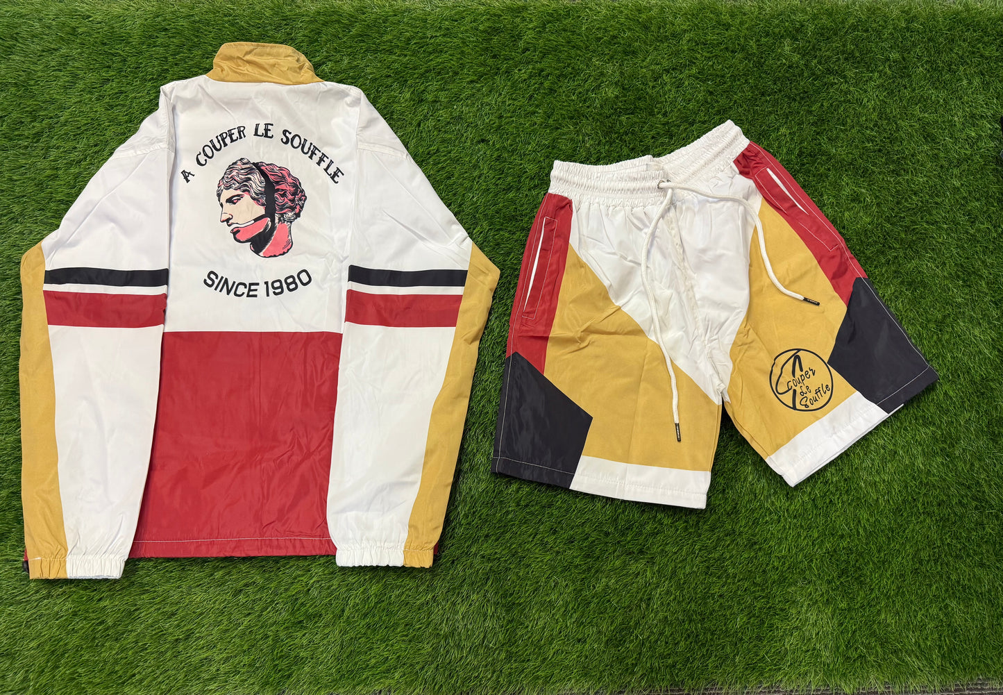 A Couper Le Souffle Unisex 2 Piece Sets Windbreaker