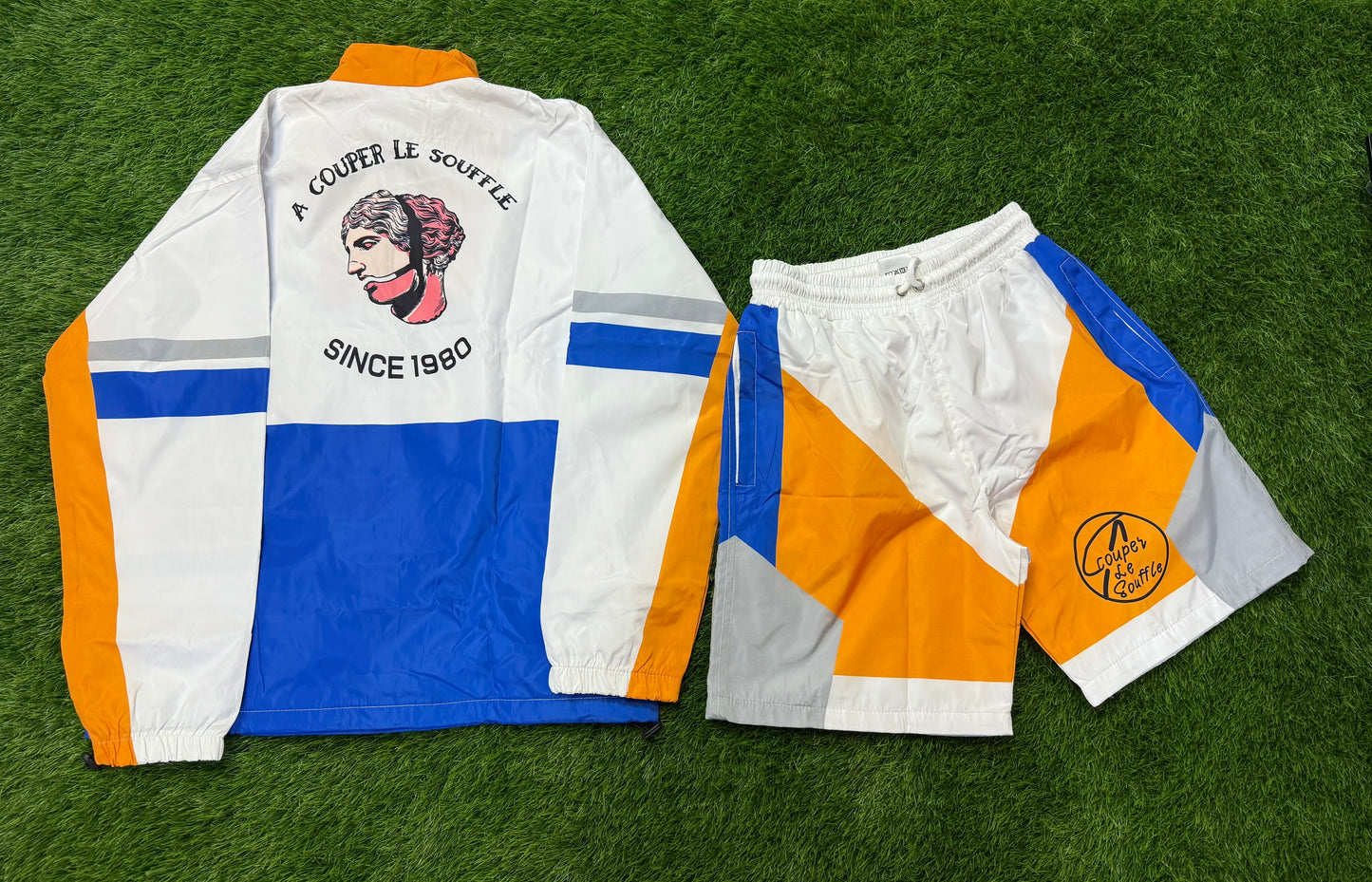 A Couper Le Souffle Unisex 2 Piece Sets Windbreaker