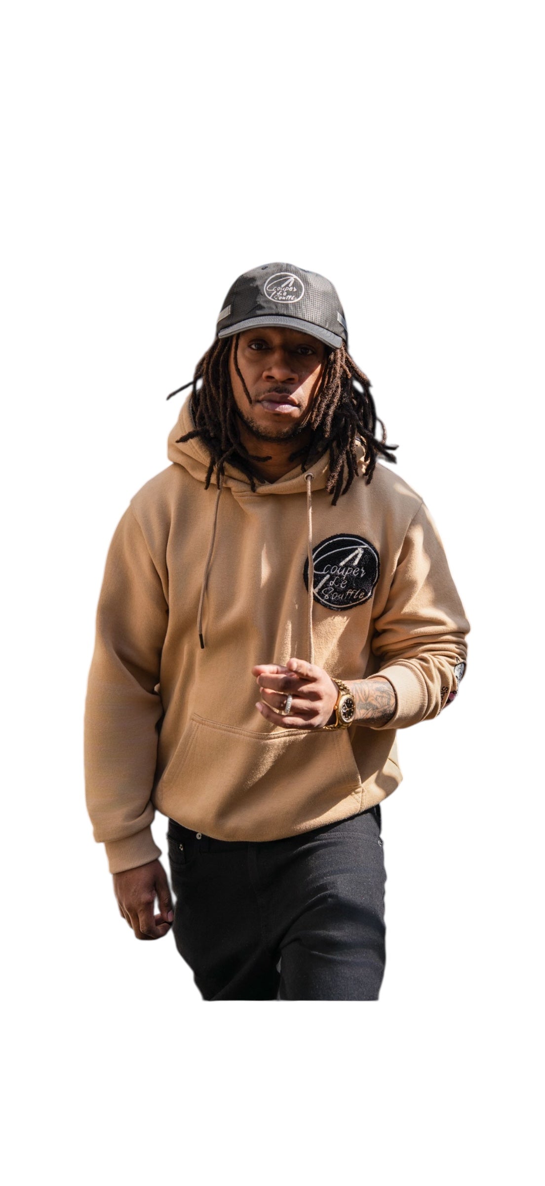 A Couper Le Souffle Logo Hoodie