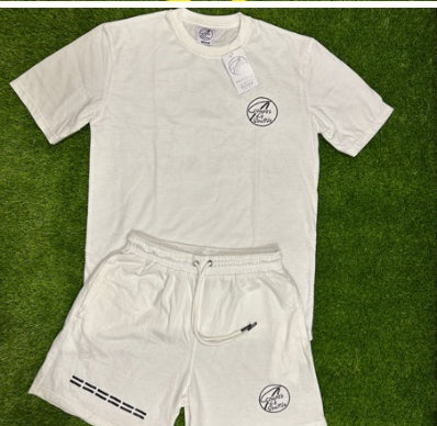 A Couper Le Souffle Department & CO Unisex White Short Sets