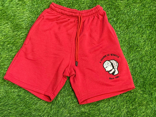 A Couper Le Souffle Unisex Red Short