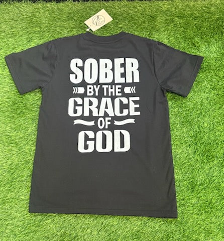 Gospel Shirt Sober by the Grace of God